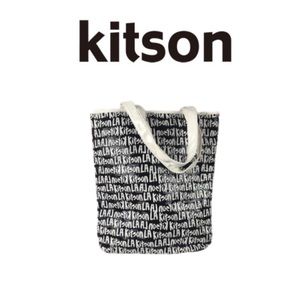 Kitson LA Black & White Tote
